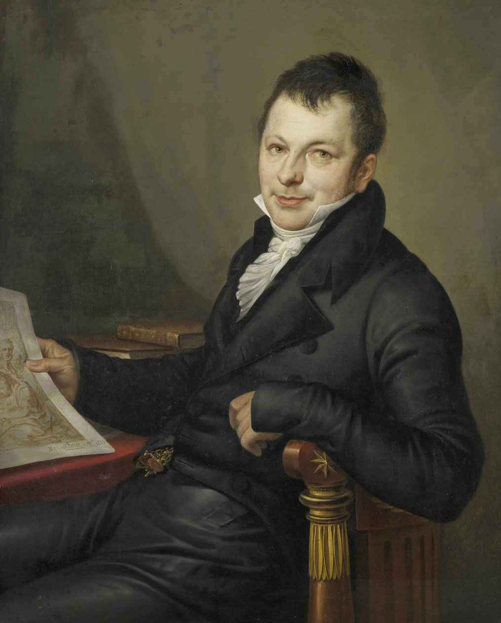 Johannes Hermanus Molkenboer (1773-1834). Kunstsammler von Mattheus Ignatius van Bree