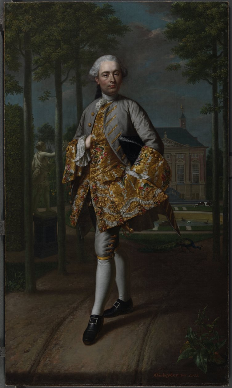 Porträt von Gerard Cornelis van Riebeeck von Mattheus Verheyden
