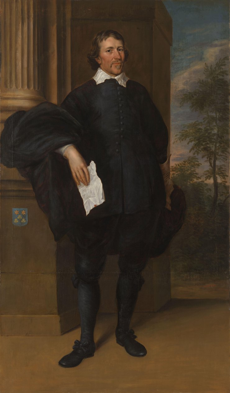 Willem Kettingh (gest. 1670). Oberster Schatzmeister und Vogt des Prinzen von Oranien von Mattheus Verheyden