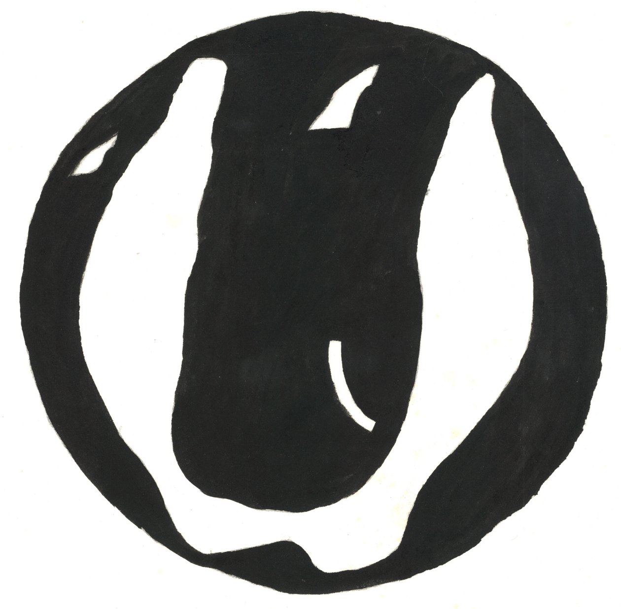 Aus der Serie Glyphen 12, 2017 von Matthew Hilton