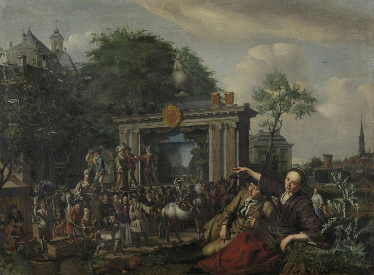 Freilufttheateraufführung von Matthys Naiveu