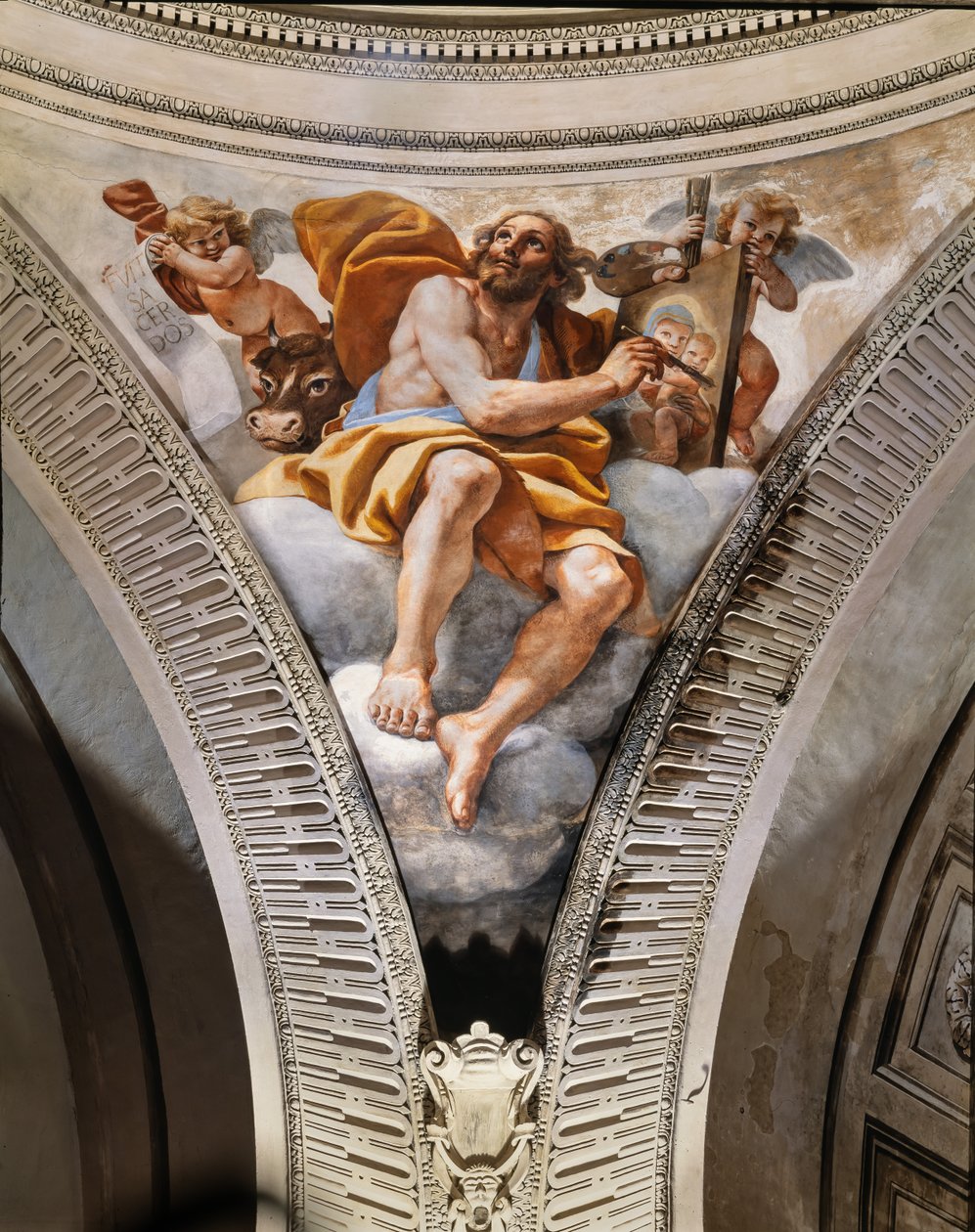 Heiliger Lukas der Evangelist von Mattia (1613 99) Preti