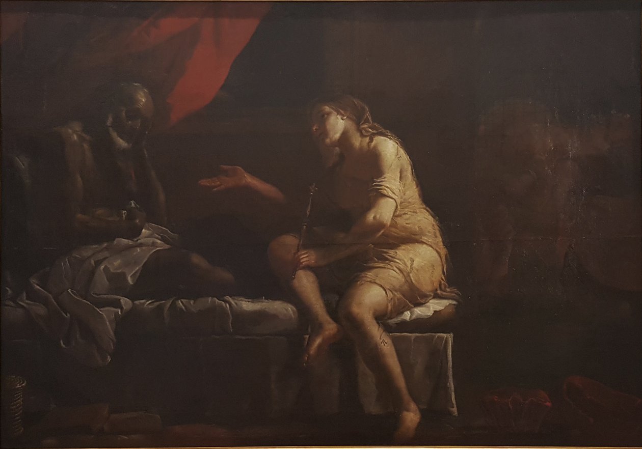 Boethius und die Philosophie (Mattia Preti) von Mattia Preti