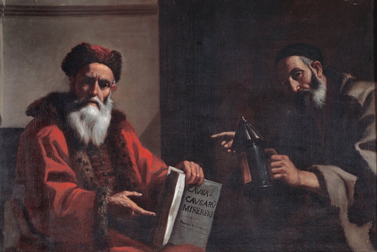 Diogenes und Plato von Mattia Preti