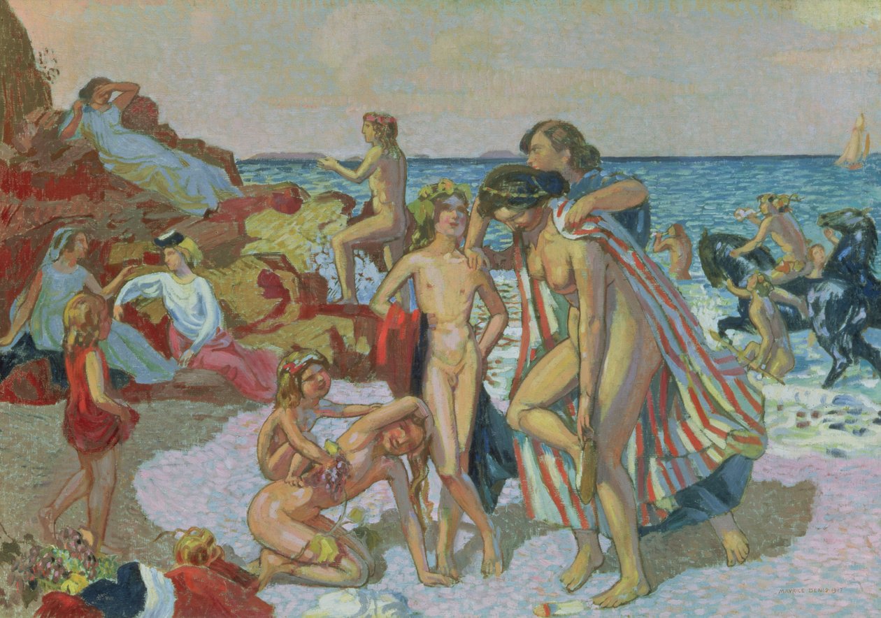 Bacchus und Ariadne, 1907 von Maurice Denis