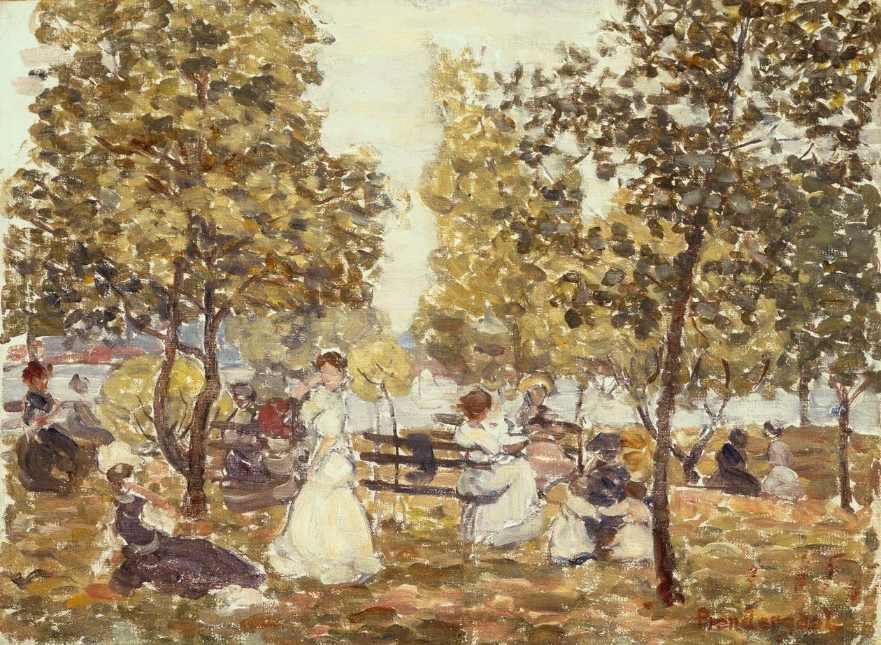 Park am Meer von Maurice Brazil Prendergast