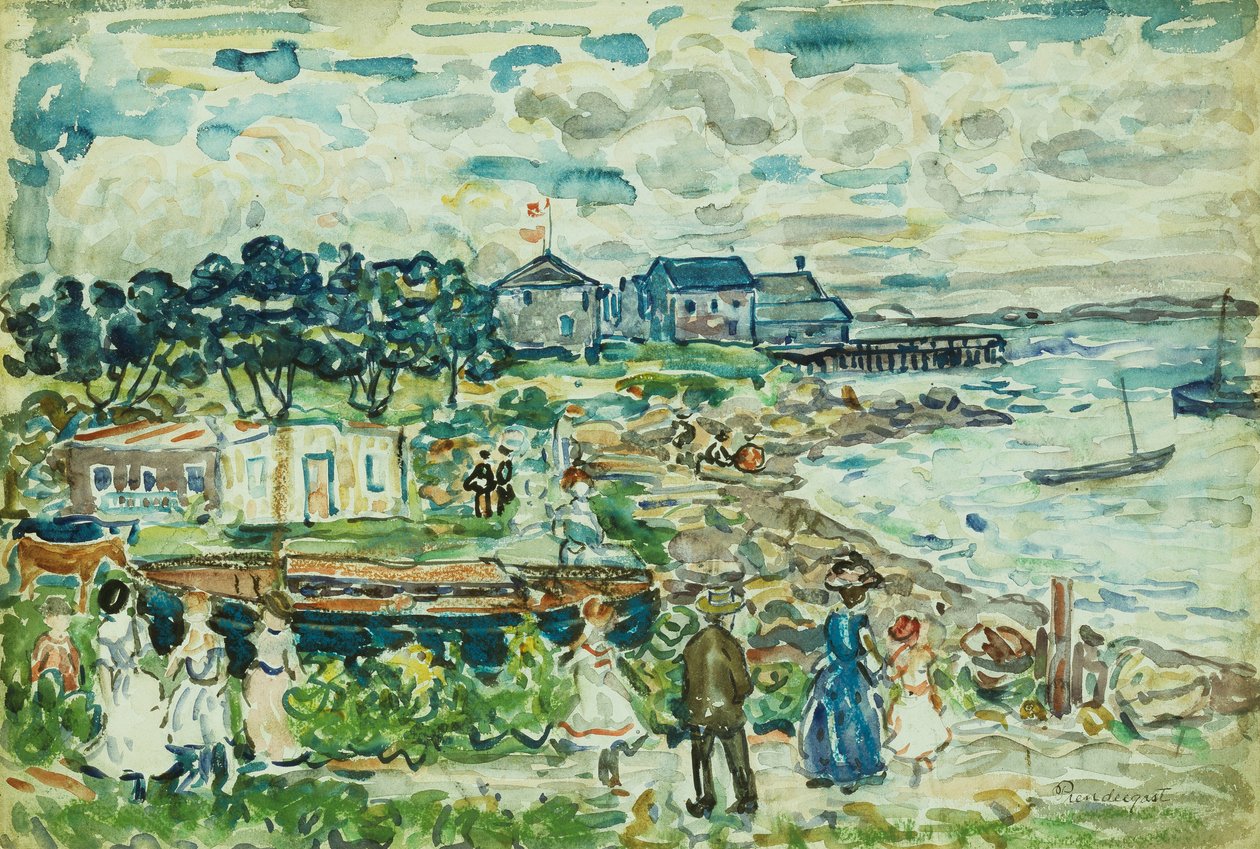 Die Bucht von Maurice Brazil Prendergast