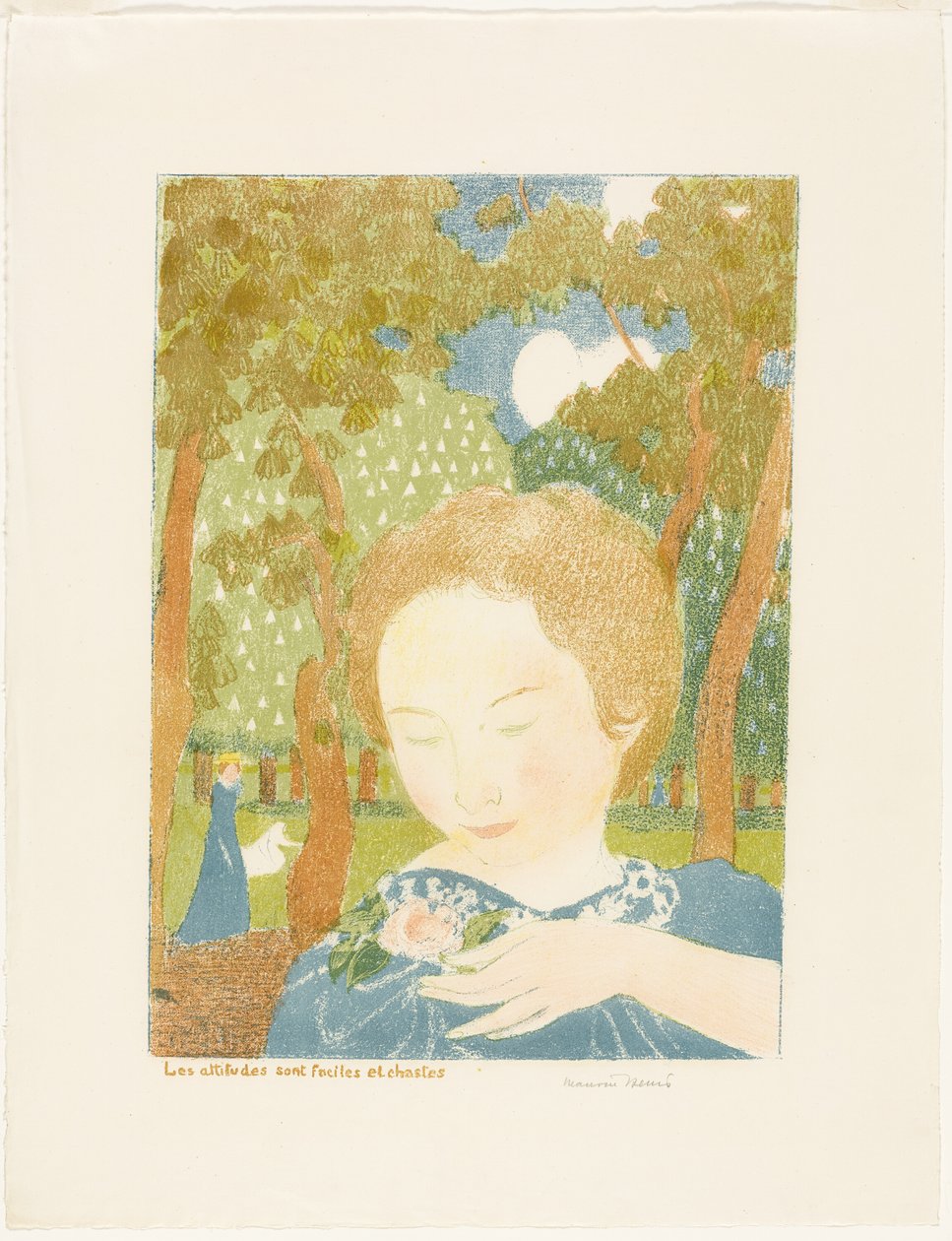 Haltungen sind einfach und keusch, Platte zwei aus Liebe von Maurice Denis