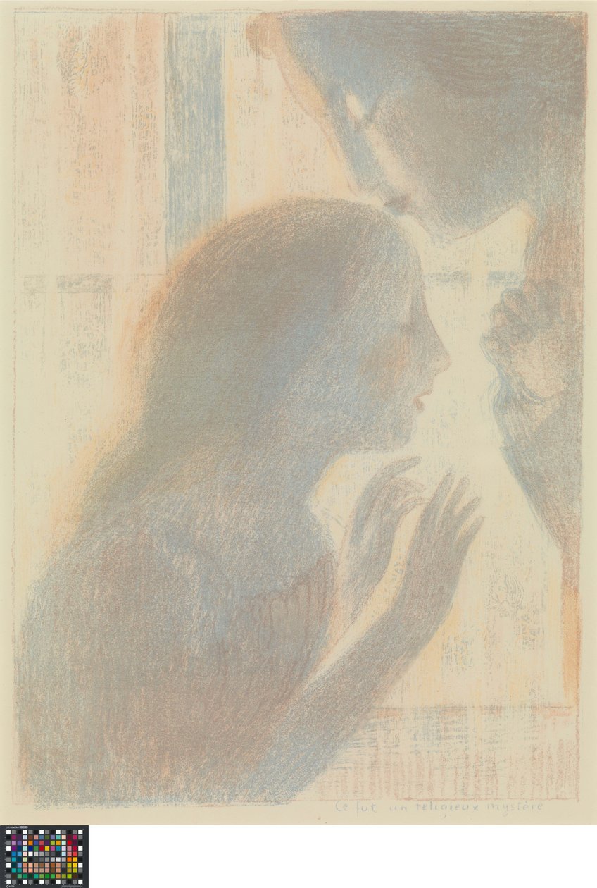 Es war ein religiöses Geheimnis, aus der Serie Amour von Maurice Denis