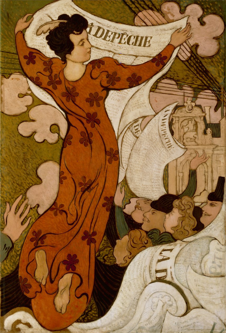 La Dépêche de Toulouse, 1892 von Maurice Denis