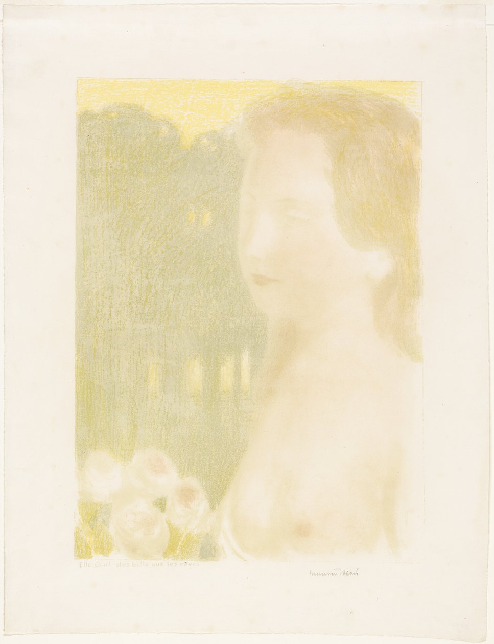 Sie war schöner als Träume, Platte sieben aus Liebe von Maurice Denis