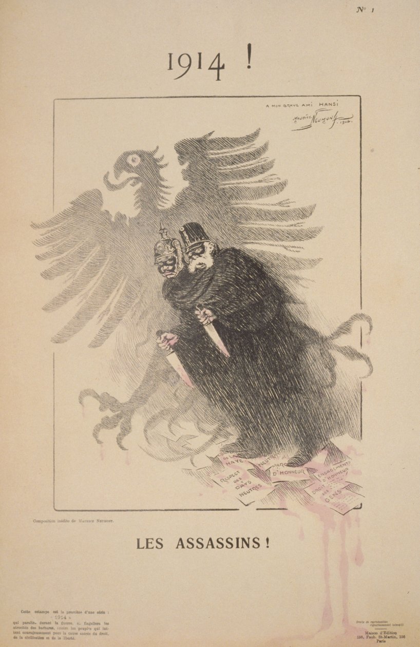 1914! Die Mörder! von Maurice Louis Henri Neumont