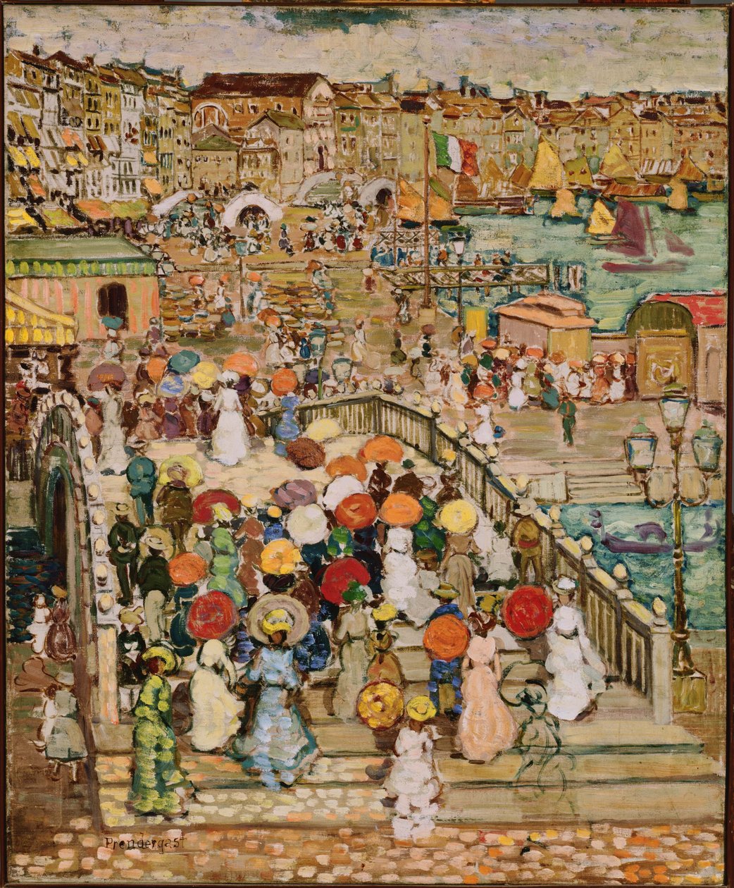 Ponte della Paglia von Maurice Prendergast