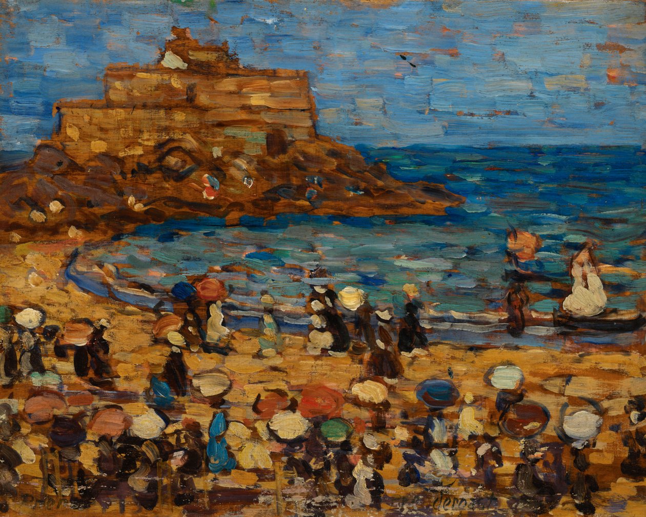 Meereslandschaft – St. Malo von Maurice Prendergast