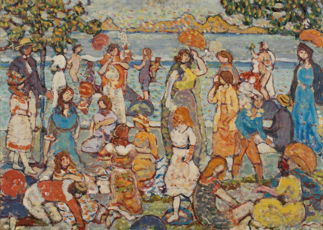 Der Strand von Maurice Prendergast