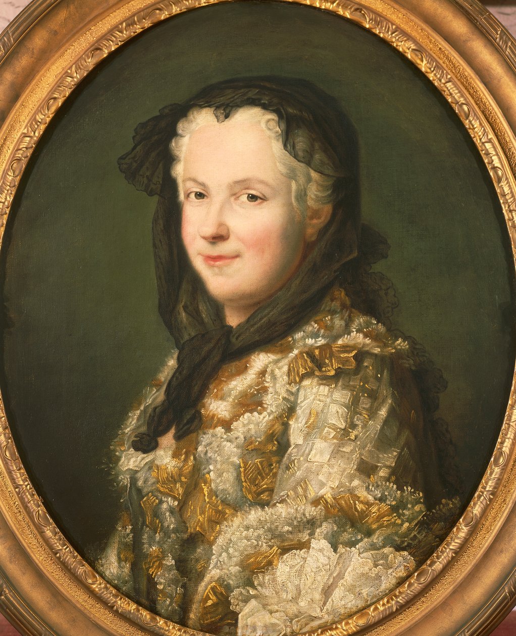 Porträt von Maria Leszczynska von Maurice Quentin de La Tour