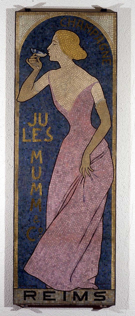 Werbeplakat für Champagner Mumm, von Realier-Dumas von Maurice Realier Dumas