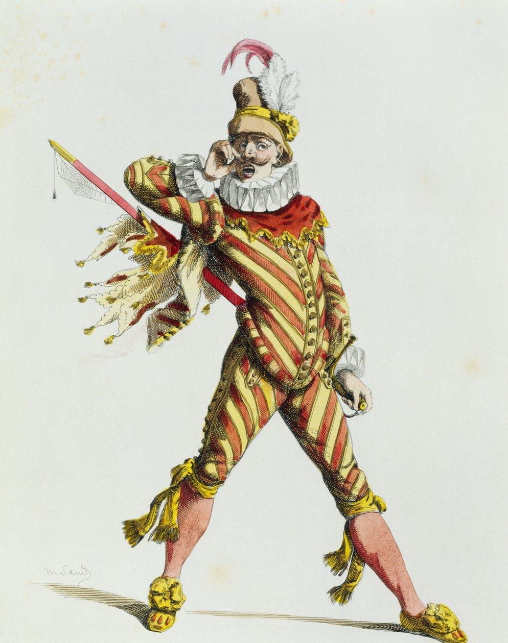 Capitan Spaventa im Jahr 1577, von Maurice Sand von Maurice Sand