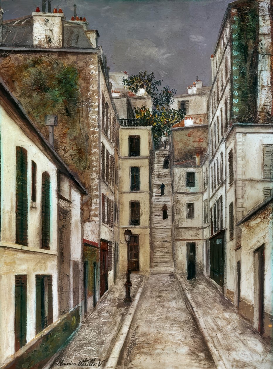 Der Cottin-Passage von Maurice Utrillo