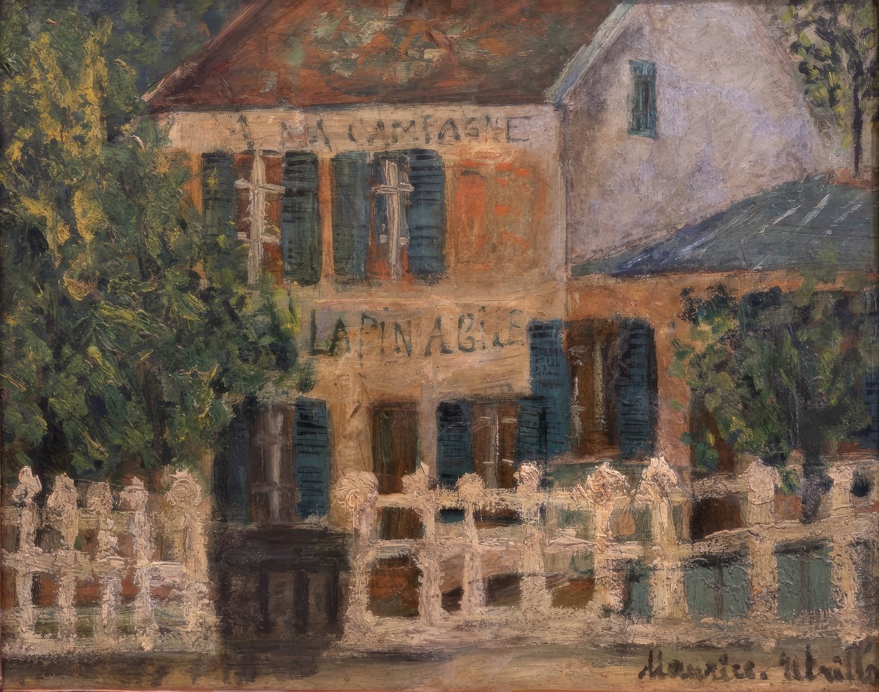 Gemälde, Musée Calvet, Avignon, Frankreich von Maurice Utrillo