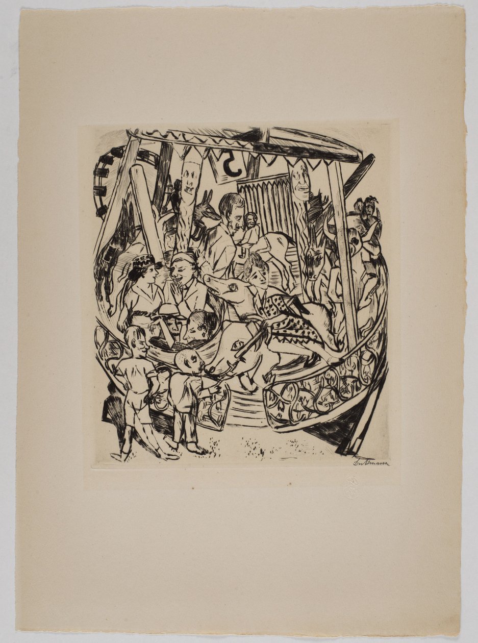 Das Karussell von Max Beckmann