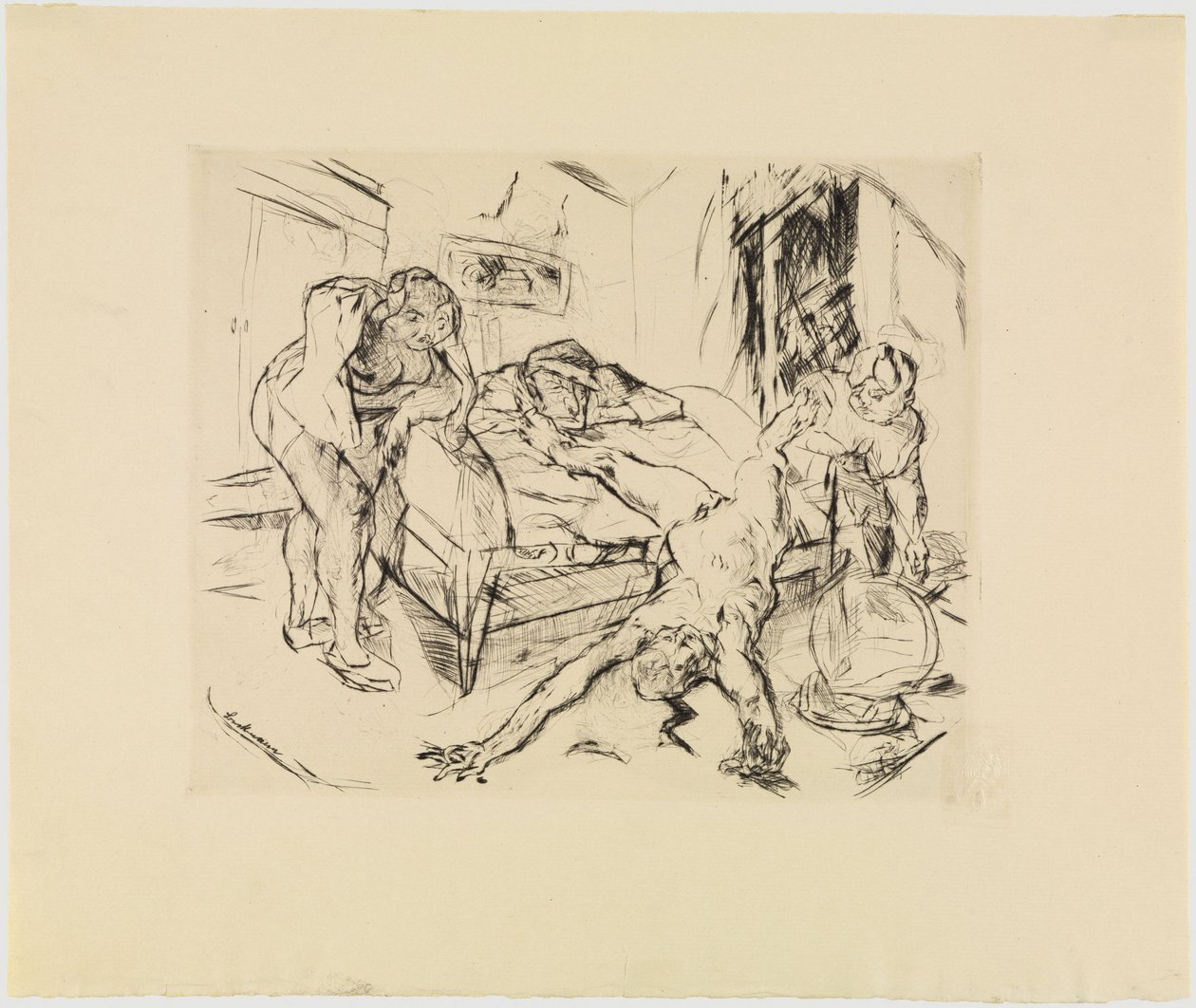 Die Nacht von Max Beckmann