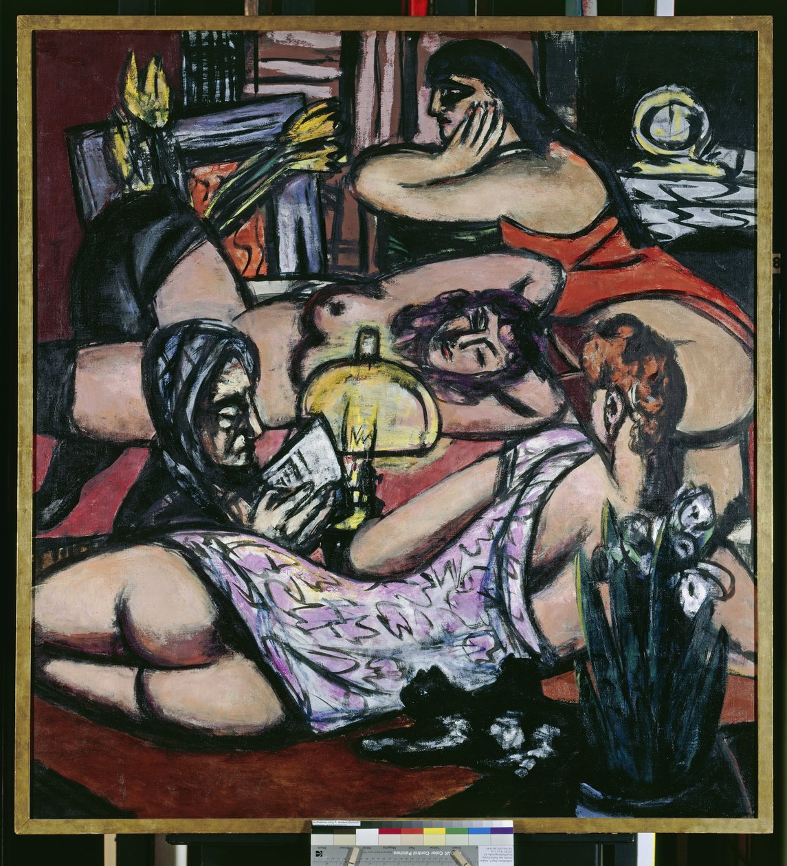 Mädchenzimmer von Max Beckmann
