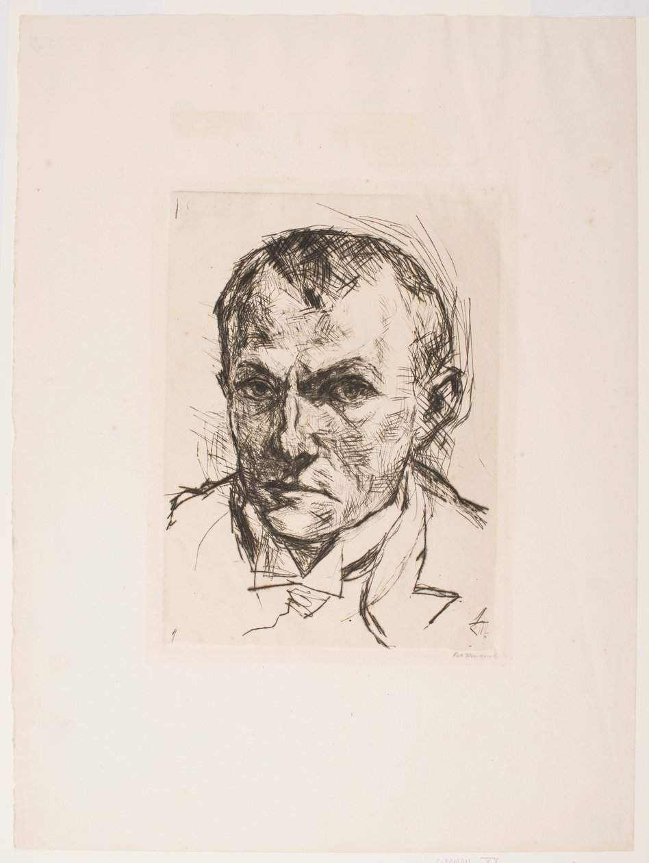 Selbstporträt von Max Beckmann