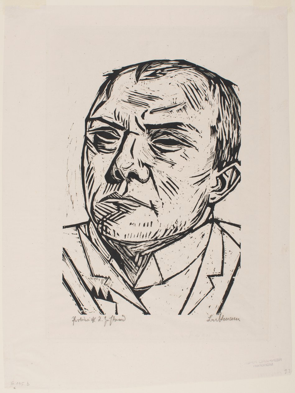 Selbstbildnis von Max Beckmann
