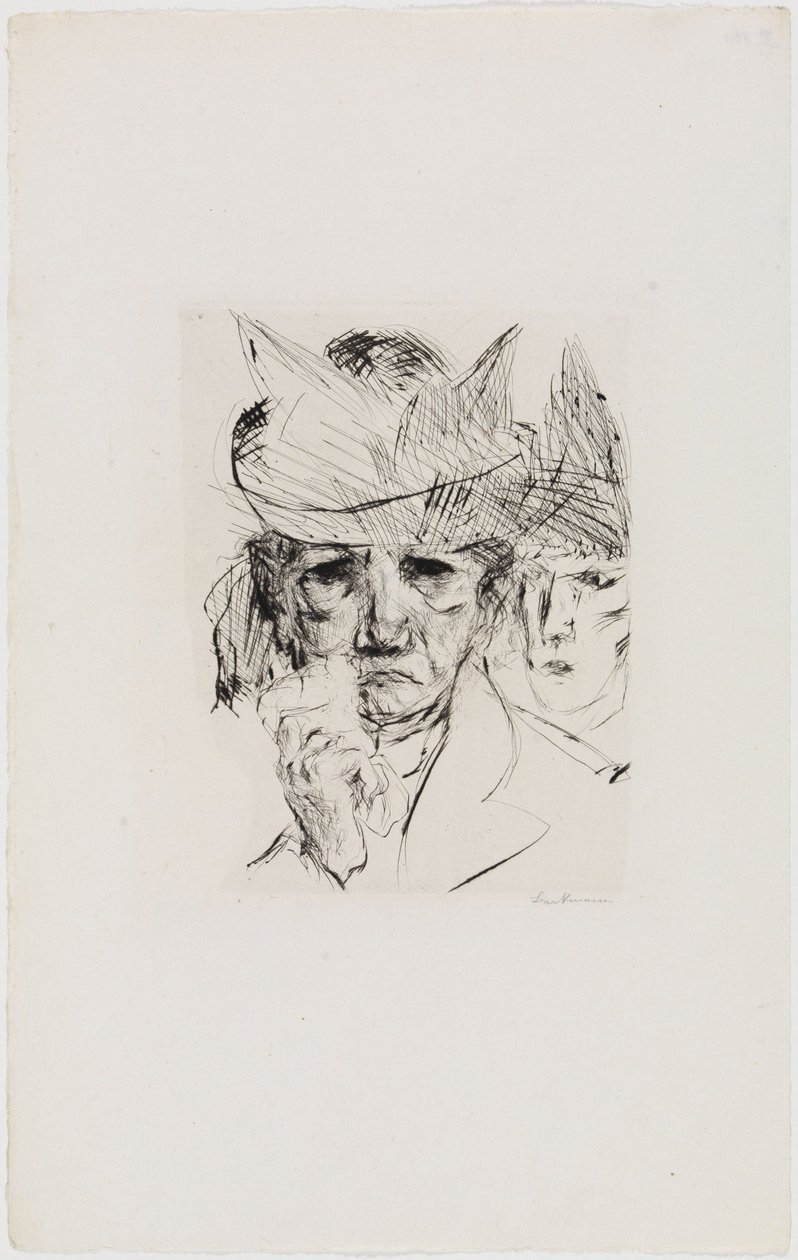 Weinende Frau von Max Beckmann