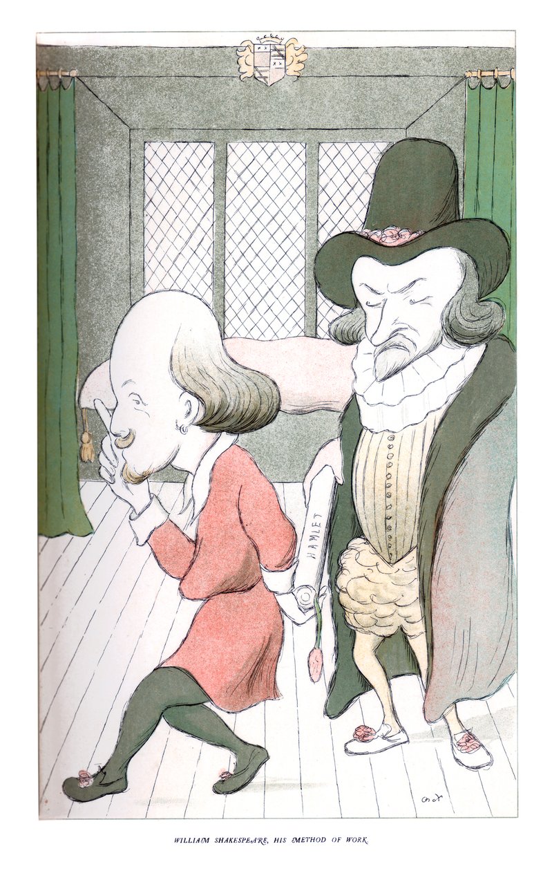 William Shakespeare, seine Arbeitsweise von Henry Maximilian Beerbohm