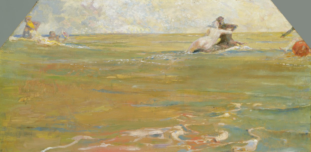 Meeresgötter im Ozean von Max Klinger