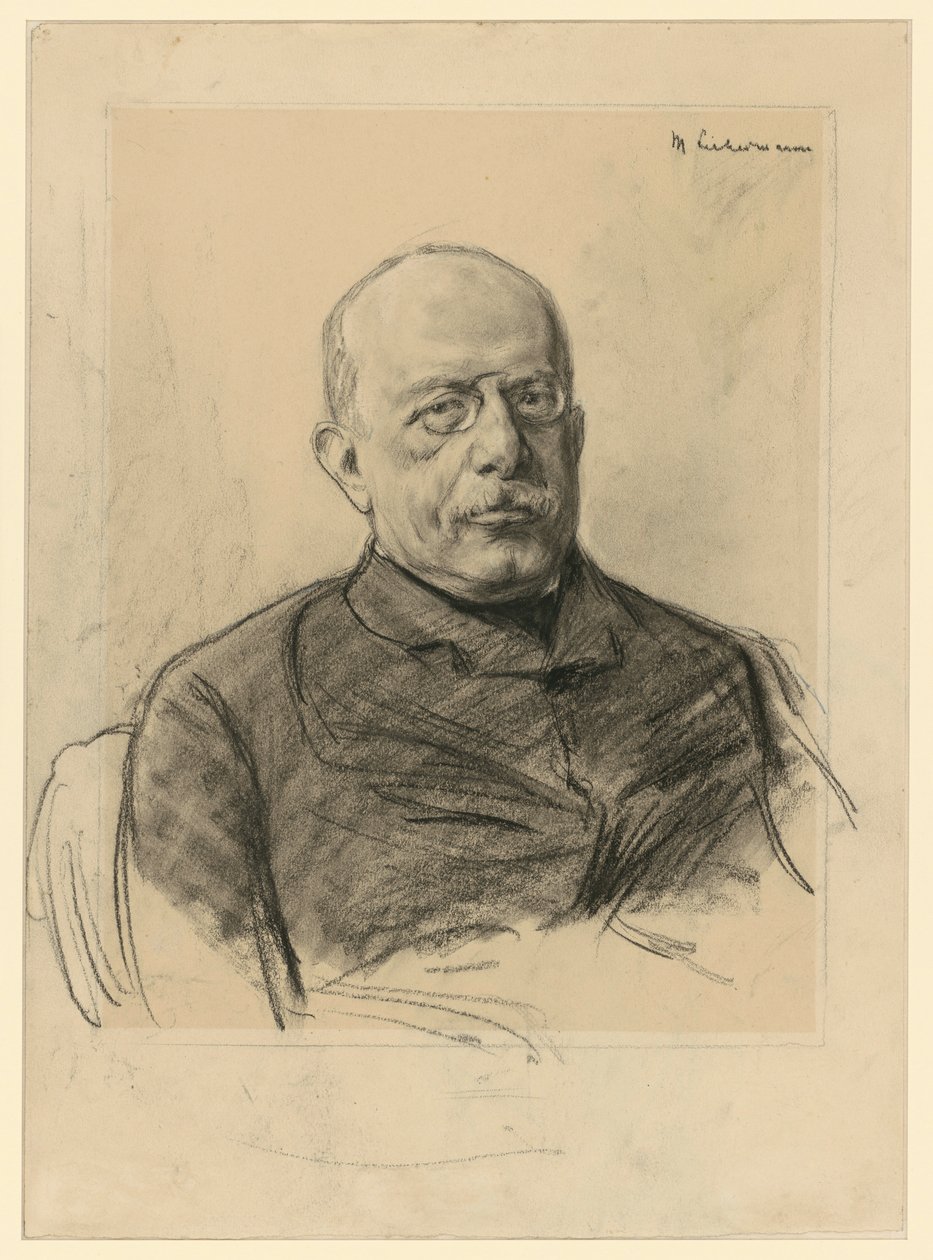 Bildnis Friedrich Lippmann von Max Liebermann