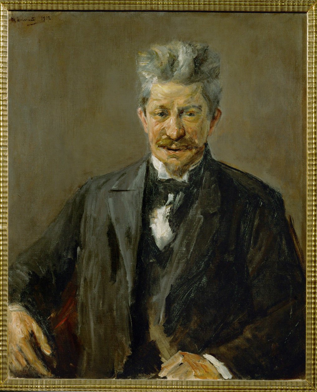 Porträt Georg Brandes, dänischer Kunstkritiker von Max Liebermann