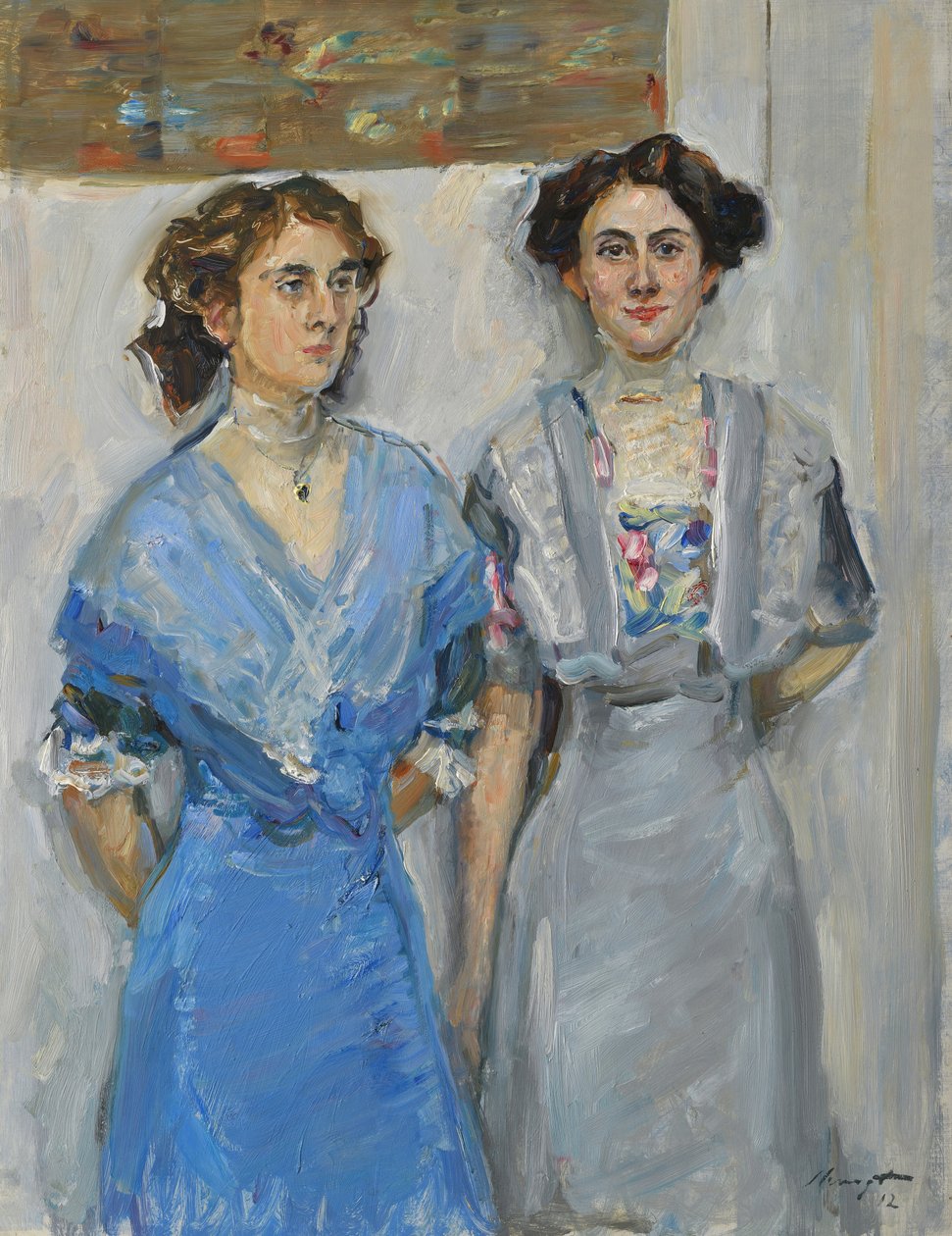 Eva und Dora Steinbart (Zwei Schwestern) von Max Slevogt