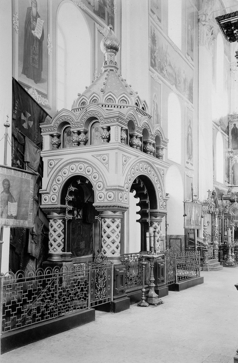 Minins Grab im Erlöserkathedrale im Nischni Nowgorod Kreml, Russland, 1896 von Maxim Dmitriev