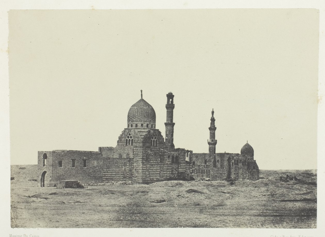 Moschee und Grab der Ayyubiden, Kairo von Maxime Du Camp