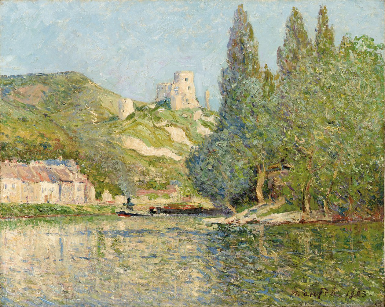 Chateau-Gaillard, Normandie, 1903 von Maxime Emile Louis Maufra