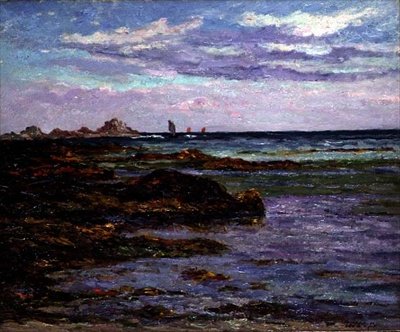 Küste der Bretagne, ca. 1910 von Maxime Emile Louis Maufra