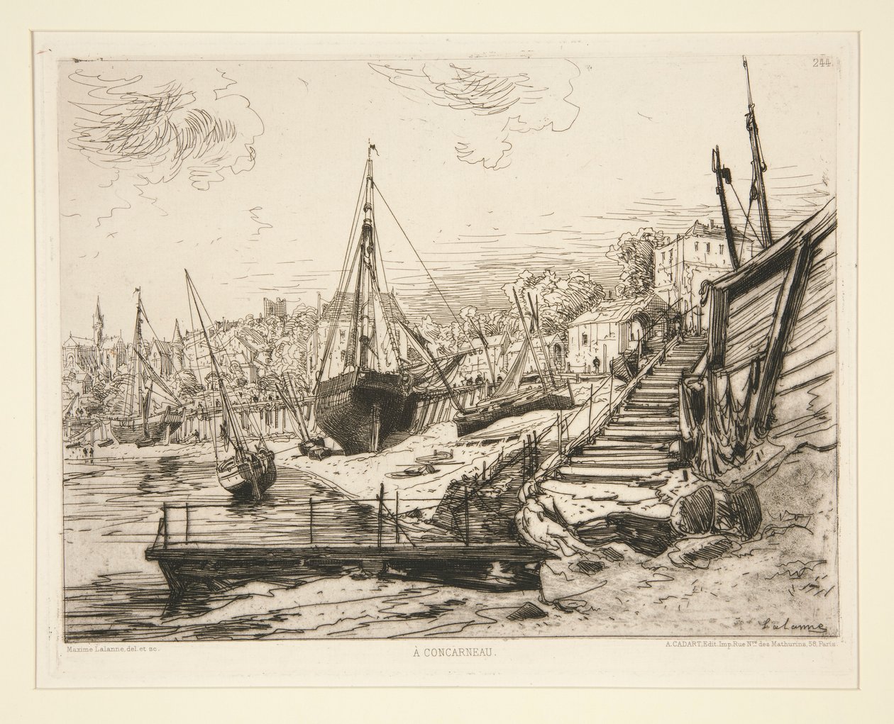 Ein Concarneau von Maxime Lalanne