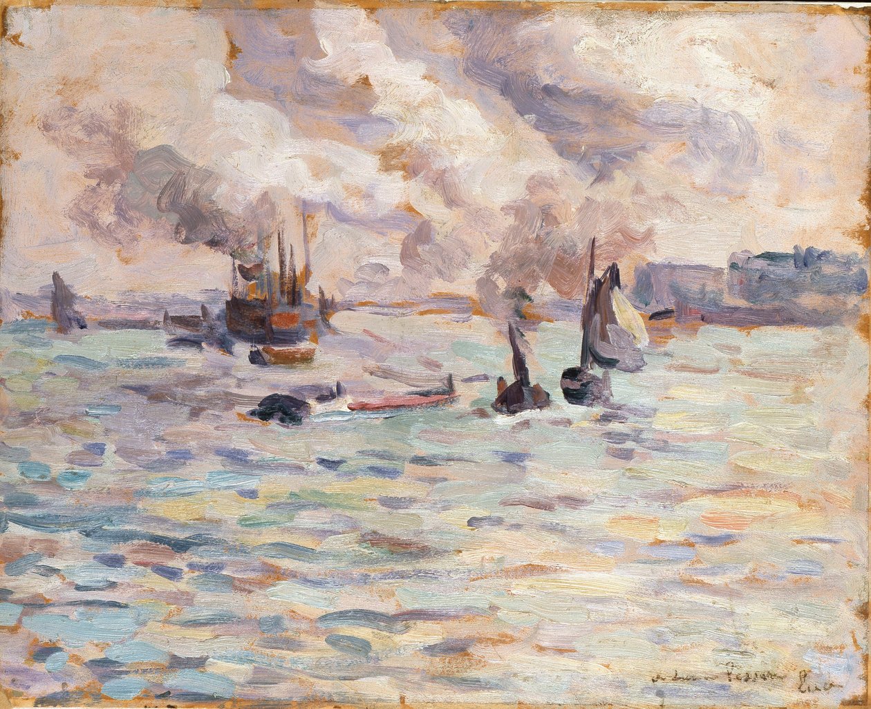 Das Ästuar von Maximilien Luce