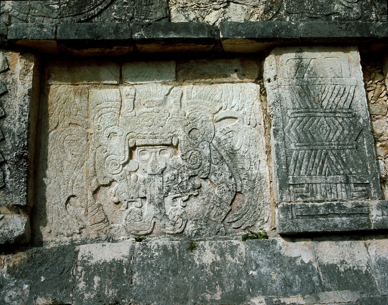 Venus-Plattform auf der Großen Plaza, 750-1200 von Mayan Mayan