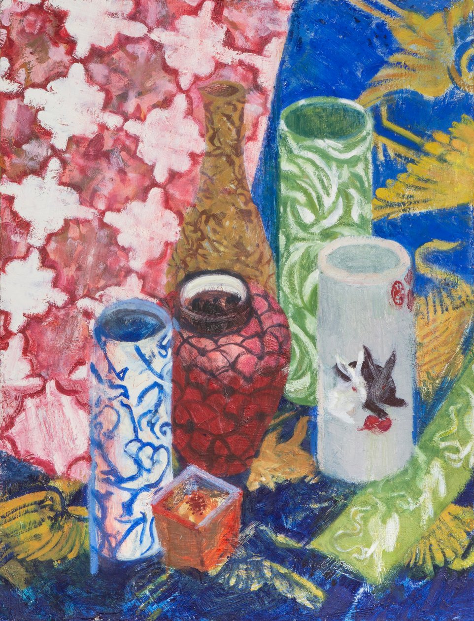 Stillleben mit fünf Vasen, 2007 von Megan Williamson