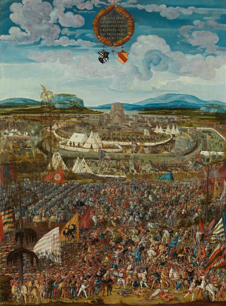 Belagerung der Stadt Alesia von Melchior Feselen