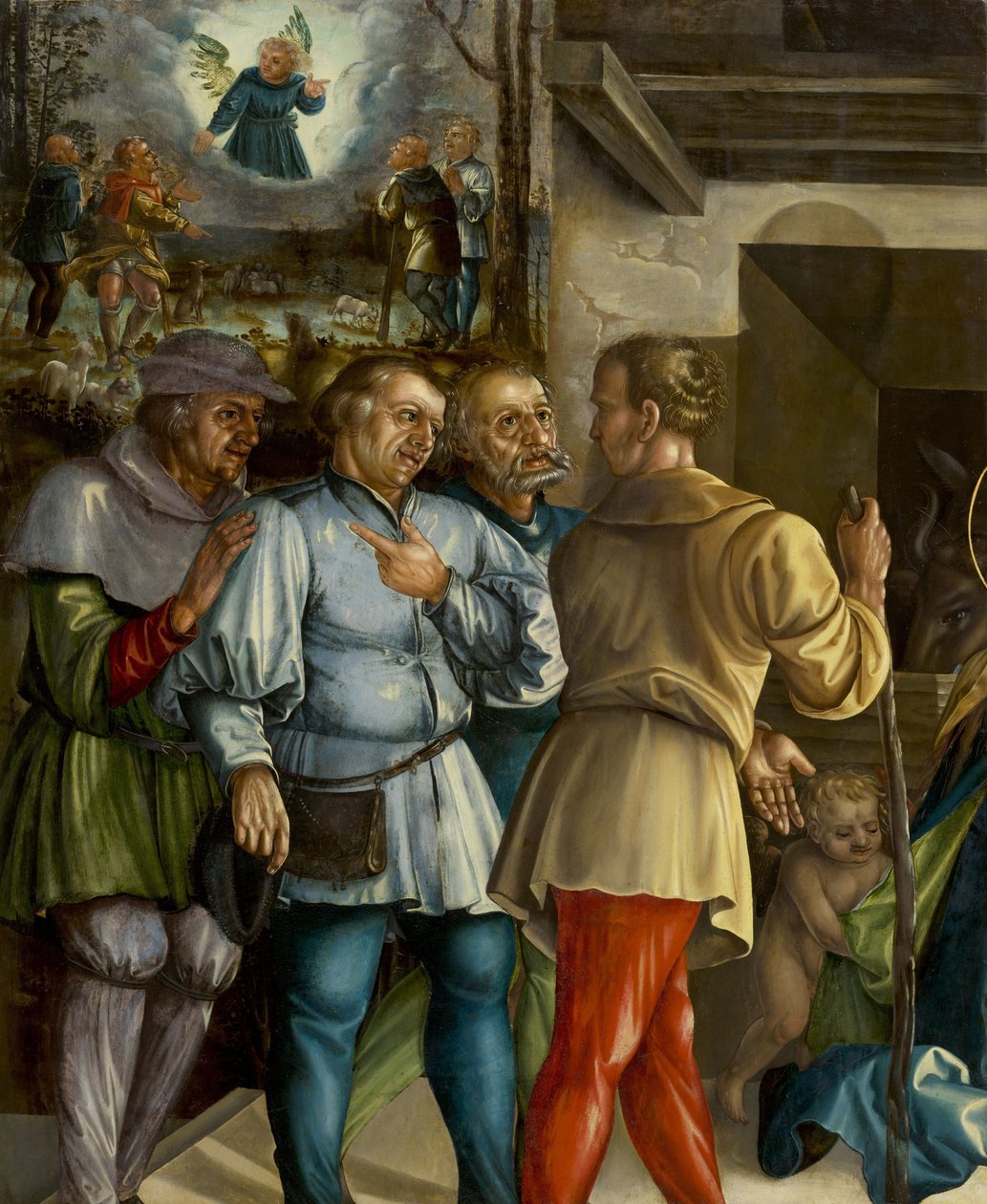 Die Anbetung der Hirten von Feselen, Melchior (ca. 1495-1538) von Melchior Feselen