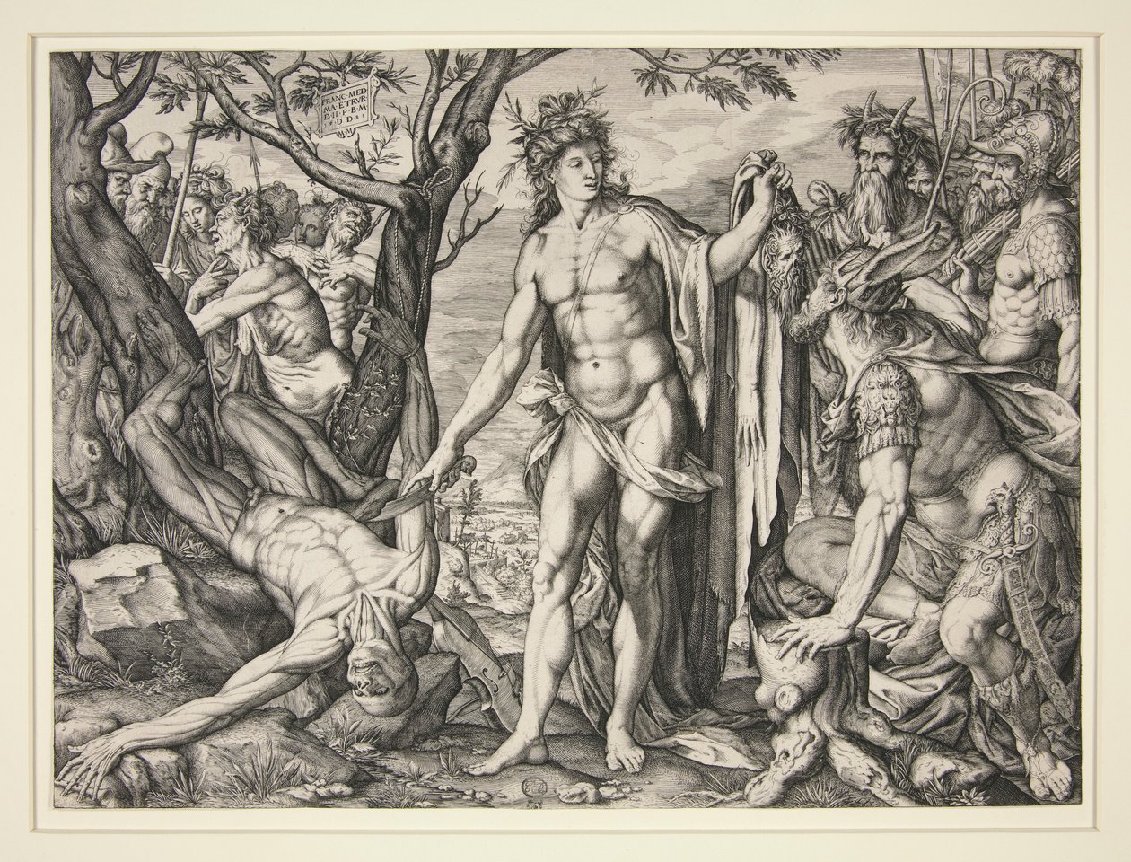 Die Häutung des Marsyas von Melchior Meier