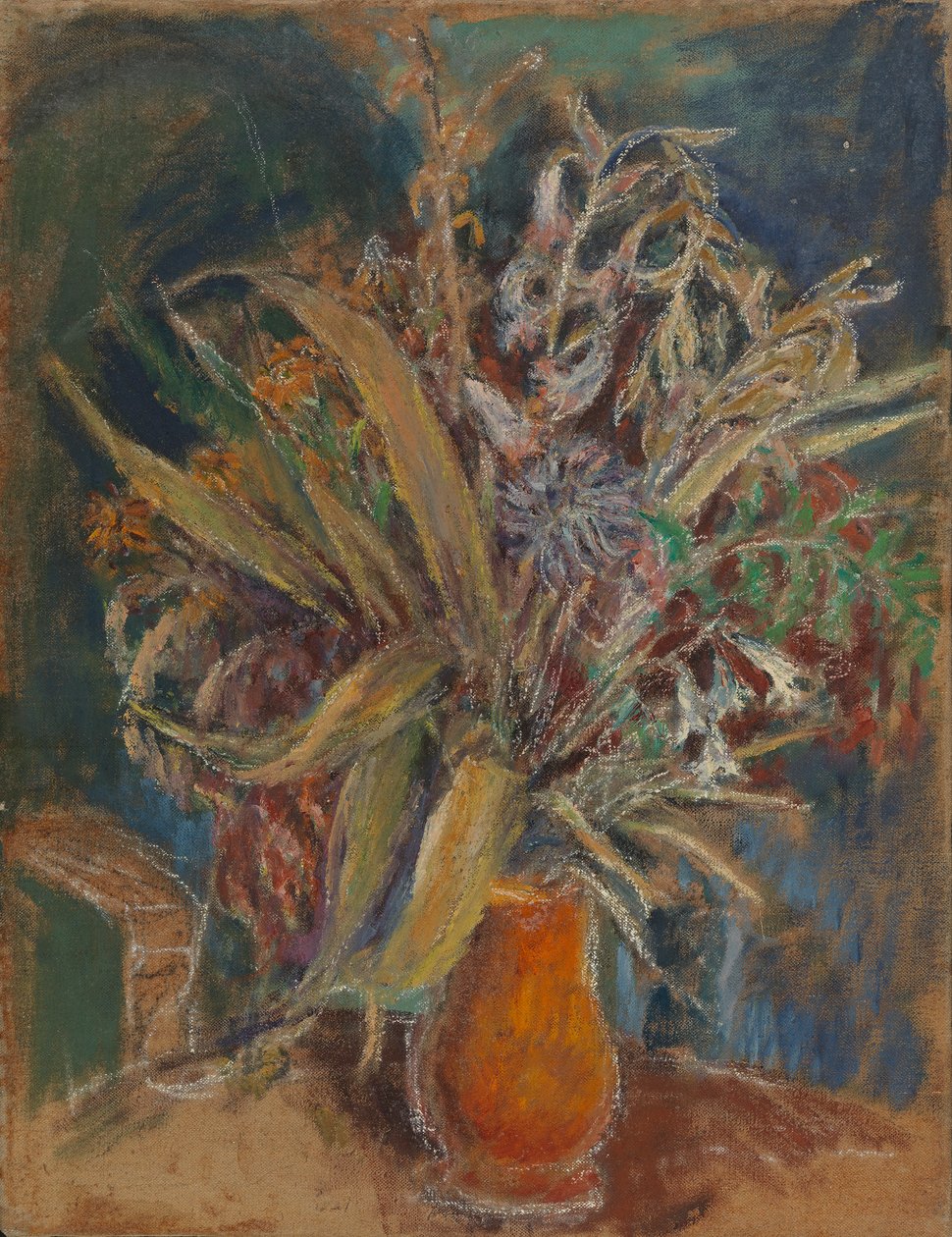 Blumen in einer Vase von Meri Genetz