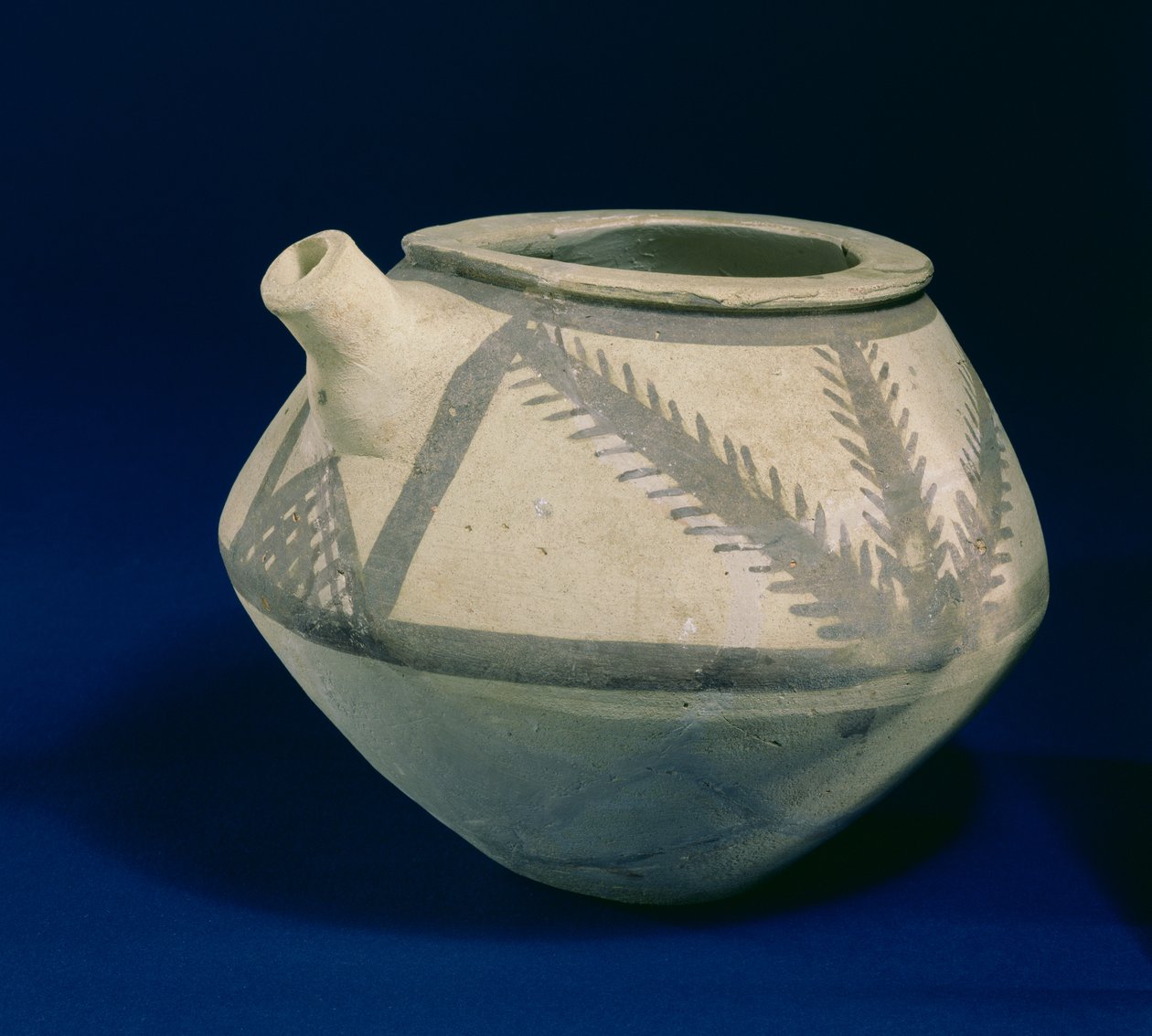 Gefäß mit Ausguss aus Jamdat Nasr, Irak, 3000-2850 v. Chr. von Mesopotamian
