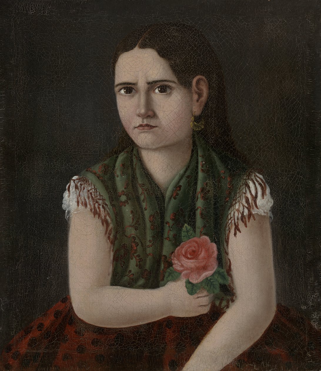 Porträt einer Frau, um 1880 von Mexican School