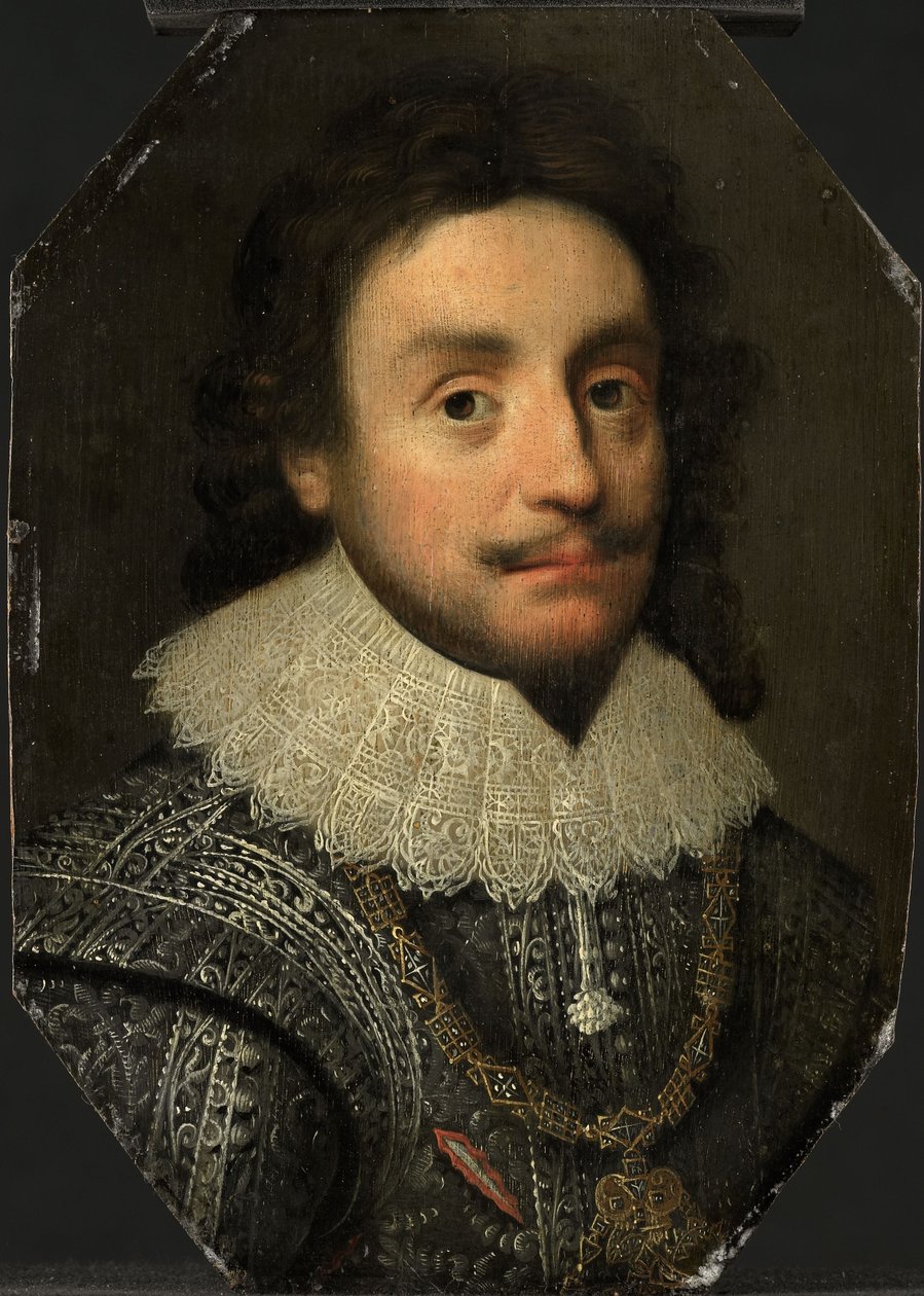 Porträt von Friedrich V. von Micchiel Jansz van Mierevelt